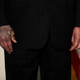 Hands of U.S. Senate Majority Leader Mitch McConnell are seen as he talks to the media after the Republican policy luncheon on Capitol Hill in Washington on October 20, 2020.